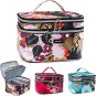 Travel Makeup Bag Organizer, Double Layer Train Case Makeup Bag, Toiletry Bag fo