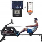 Water Rower Rowing Machine with Bluetooth APP 330Lbs Weight Capacity for Home Us