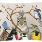 Black Yellow Brown Bird Rabbit Butterfly Dragonfly Lumbar Pillowcase Cotton Line