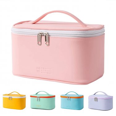 Makeup Bag Cosmetic Bags Small for Women Ladies Zipper Pouch Makeup Organizer Wa