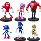 Action Figures Toy, 6Pcs Movie Series Collectible Figure Toys Playset with round