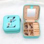 Travel Initial Jewelry Case Teen Girl Treasures Birthday & Graduation Gifts for