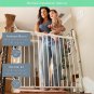 Summer Metal Banister & Stair Safety Pet and Baby Gate, 31"-46" Wide, 32.5" Tall