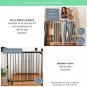 Summer Metal Banister & Stair Safety Pet and Baby Gate, 31"-46" Wide, 32.5" Tall