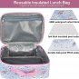 MERSE Lunch Bag for Women Girls Kids, Insulated Lunch Box Reusable Portable Lunc