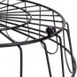 2-Tier Farmhouse Fruit Basket Stand, Wire Fruit Vegetables Countertop Storage Ra