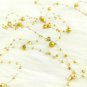 30Pcs Artificial Pearl String for Floating Candle, Faux Pearls Beads String & He