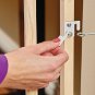 Extra-Wide Swing Pet Safety Gate, Expands 50.25 - 94' Wide, 24' Tall