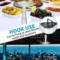 Fly Fans for Tables, 2 Pack Fly Fan for Indoor/Outdoor, Portable Battery Powered