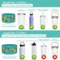 Water Bottle Boot Sleeve, 12-24Oz Protective Silicone Boot Compatible with Hydro