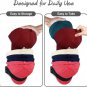 Hat Rack for Wall, 2 Pcs Leather Hat Organizer Wall Mount Hat Holder, Compact Ha