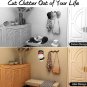 Hat Rack for Wall, 2 Pcs Leather Hat Organizer Wall Mount Hat Holder, Compact Ha