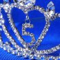 5Th Birthday Crown Rhinestone Princess Tiara 5 Years Old Girls Headband Birthday