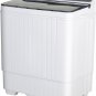 Portable Washing Machine, Large Size 2-In-1 Twin Tub 28Lbs Capacity Washer(18Lbs