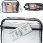 Clear Bag Stadium Approved - Clear Purse for Women & Men, Medium Clear Crossbody