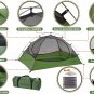 Lightweight Backpacking Tent - 3 Season Ultralight Waterproof Camping Tent, Larg