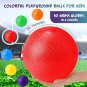 30 Pcs Playground Balls 6 Inches Dodgeball Kick Balls for Kids Adults Colorful I