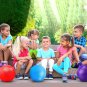 30 Pcs Playground Balls 6 Inches Dodgeball Kick Balls for Kids Adults Colorful I