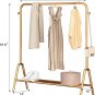 Gold Clothing Rack Gold Clothes Rack Gold Garment Rack Shoes Bags Gold Clothes O