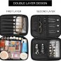 Makeup Bag and Jewelry Bag,Travel Makeup Case for Women 2 in 1 Waterproof Travel
