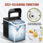 Ice Maker Machine Countertop Ice Making Machine Make 26.5Lbs/24H 9 Ice Cubes Re