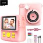 Instant Print Camera - 1080P HD 0 Ink Instant Print Photo - Christmas Birthday