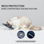 Elevated Cat Stainless Steel Bowl, Multi-Angle Adjustable Anti-Vomiting, Anti-Sl