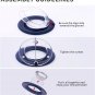 Elevated Cat Stainless Steel Bowl, Multi-Angle Adjustable Anti-Vomiting, Anti-Sl