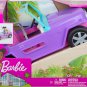 Barbie Toy Car, Purple Off-Road Vehicle with 2 Pink Seats and Treaded, Rolling W