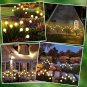 Solar Lights Outdoor Waterproof, Solar Firefly Lights 4 Pack, 32 LED Firefly Gar