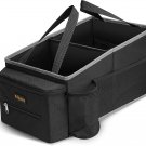 Car Organizer and Storage for Front Back Seat and Floor, Car Caddy Road Trip Ess