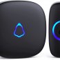 Wireless Doorbell, Easy Installation, Waterproof, Adjustable Volume, 58 Chimes,