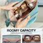 Travel Makeup Bag, Cosmetic Bag Make up Organizer Case,Large Wide-Open Pouch for