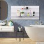 10 Pack Slatwall Shelves Clear Acrylic Slatwall Accessories 4 X 10 Inch Slatwall