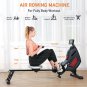 Rowing Machine Folding Magnetic Air Rowing Machines, Indoor Rower Machine for Ho