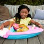 Barbie Doll and Boat Playset with Pet Puppy, Life Vest and Beverage Accessories,