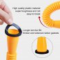 Gas Can Spout Replacement, Gas Can Nozzle,(3Kit-Yellow) with 6 Screw Collar Caps