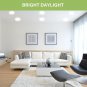 6 Inch Recessed Lighting, LED Can Lights 5000K Selected 12W Equivalent 75W, 965L