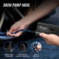 Portable Air Compressor Tire Inflator, 8000Mah Rechargeable Electric Bike Pump,