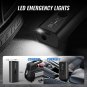 Portable Air Compressor Tire Inflator, 8000Mah Rechargeable Electric Bike Pump,