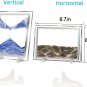 Moving Sand Art Liquid Motion - 3D Deep Sea Sandscape Picture Decor, Glass Frame