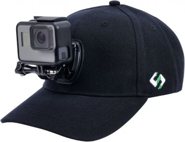 Baseball Hat with Quick Release Buckle Mount Adjustable Cap Compatible for Gopro