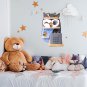 Owl Wood Shelf for Toniebox Characters, Charging Station, Floating Wall Shelf St