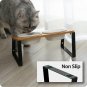 Elevated Cat Bowls, Height Adjustable Raised with Stand Lifted Ergonomic anti Vo