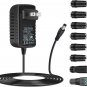 Universal AC Adapter 12V 2A Power Supply Charger 24W AC110V to DC12V 2000Ma 1500