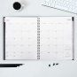 Blue Sky 2023-2024 Academic Year Weekly and Monthly Planner, 8.5" X 11", Flexibl
