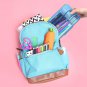- Pencil Box, 2 Pack, Assorted Color for Kids, Plastic Hard Pencil Case, School