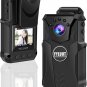 Mini Body Camera Body Cam 8Hours 1080P Video Recorder Wearable Portable Security