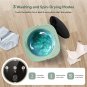 Portable Washing Machine, Mini Foldable Washer and Spin Dryer Small Washing Mach
