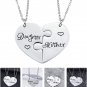 Mother Daughter Necklace, Mom and Daughter Necklace Matching Necklace Stainless